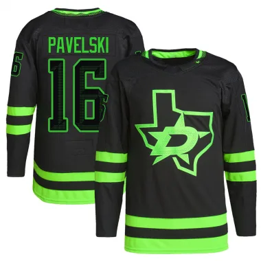 Authentic Joe Pavelski Black Dallas Stars Alternate Primegreen Pro Jersey - Men's
