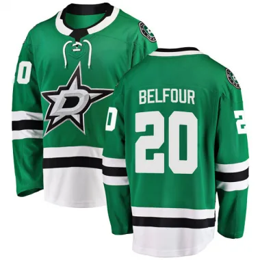 Breakaway Ed Belfour Green Dallas Stars Home Jersey - Youth